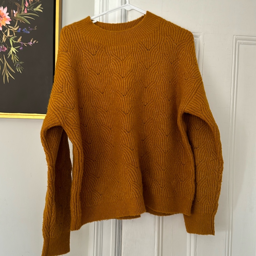 Treasure & Bond mustard yellow sweater - women’s size large